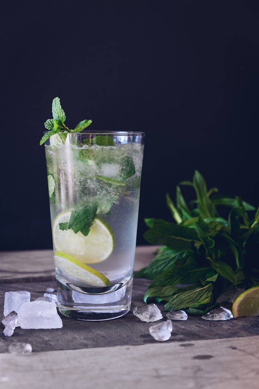 A festive cocktail